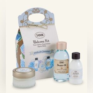 NWT Made in Israel SABON Delicate Jasmine Welcome Kit